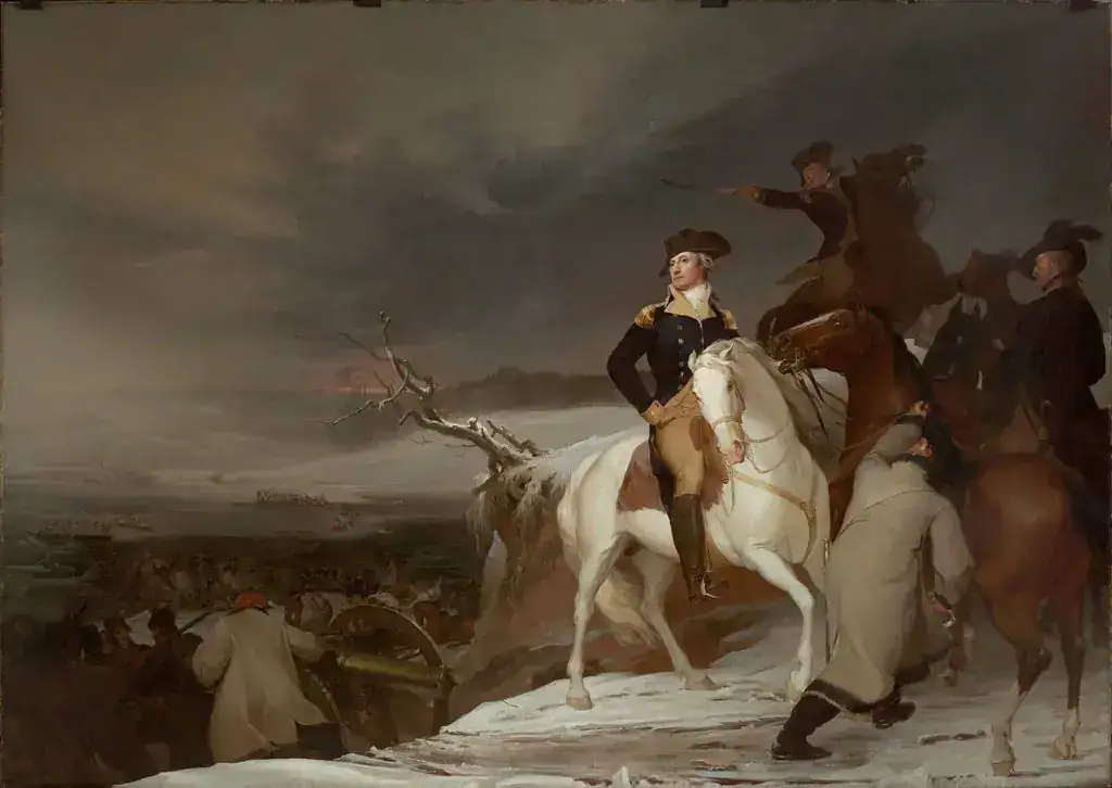 Strategy, perspective and informed decisions A historical winter scene with mounted figures overlooking a military campaign